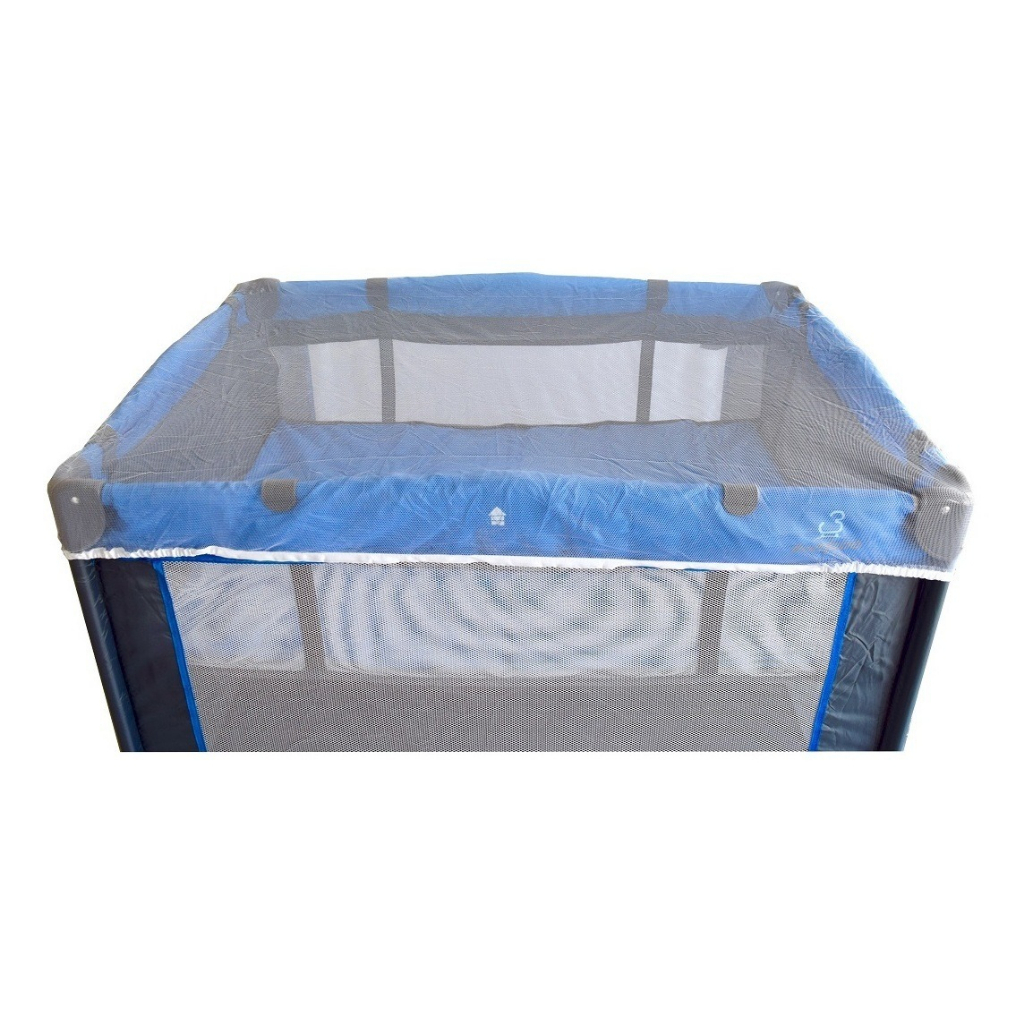 Mosquiteiro para Berço Desmontavél Todo Branco Mosquiteiro para Chiqueirinho inteiro branco 1m x 1,50m