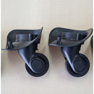 Rodinhas Giratórias (Par - com duas rodas) De Substituição Para Malas Com rodas 360, servem para Bordo Média e Grande em Oferta na Shopee