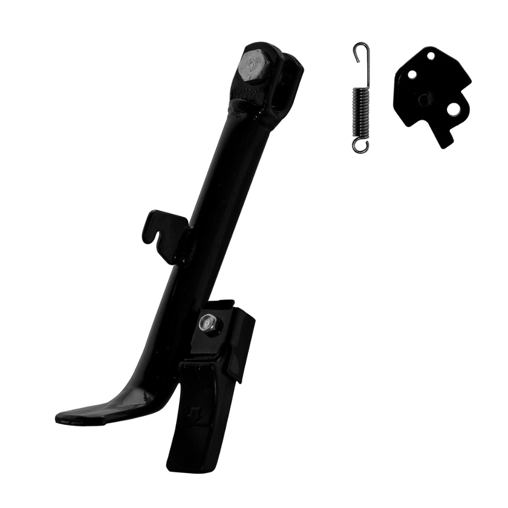 Cavalete Lateral Em Aço Tubular Com Borracha Pro Tork Para Moto Honda Lead 110