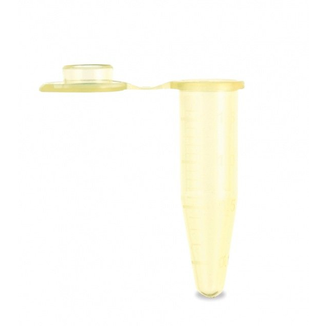 Microtubo Centrifugação 1,5ml Amarelo Pc C/500 Generico