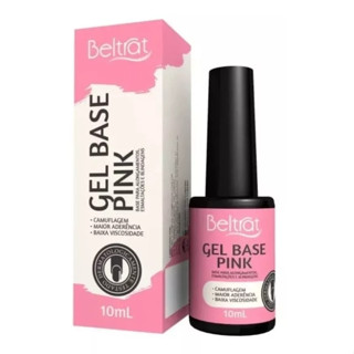Gel Base Pink Para Alongamento E Blindagem De Unhas Beltrat 10ml