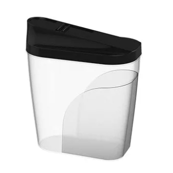 Farinheiro e Açucareiro 1 litro Preto Uninjet em Oferta na Shopee