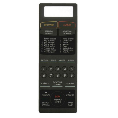 Membrana Teclado Para Microondas Sharp Rb4b26p