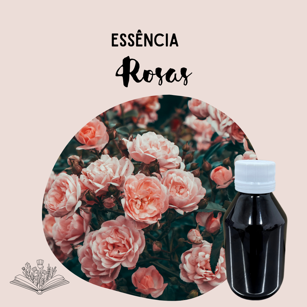 Essência Rosas Concentrada base óleo - 100ml em Oferta na Shopee