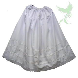 Saia Branca Luxo Umbanda Candomblé Roupa de Ração Feminina em Oferta na Shopee