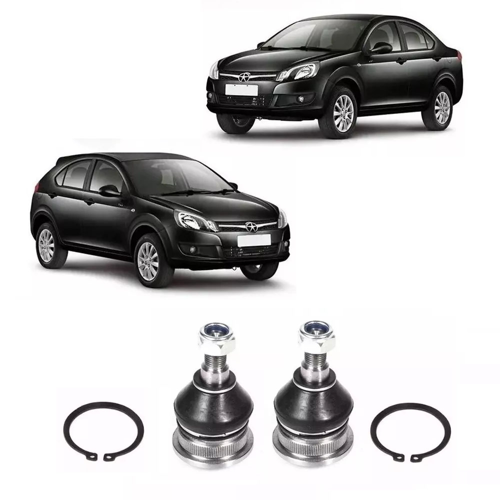 Par de Pivo de pivô da bandeja Da Suspensão Jac J3 Turin 2010 2011 2012 2013 2014 2015 2016 1.4 1.5 Sedan JET