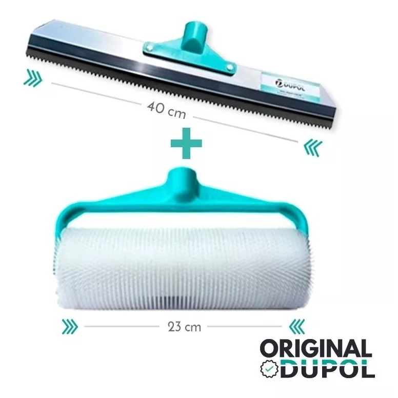 Rodo Dentado - Rolo Fura Bolhas - Autonivelante - Kit Dupol em Oferta na Shopee