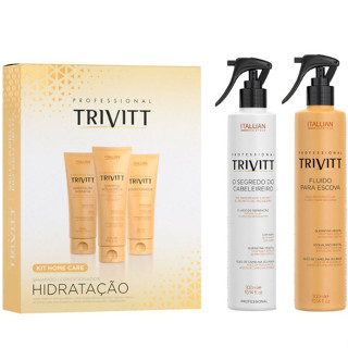 Kit Manutenção Itallian Trivitt + Fluido P/ Escova E Segredo