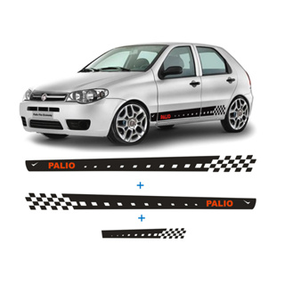 Kit Faixa Fita Lateral Palio Fire Adesivo 2 4 Portas e Traseira Acessório Tunado em Oferta na Shopee