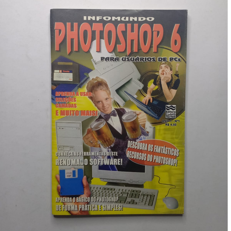 Infomundo Photoshop 6 Editora Linhas Tortas Ano 2000 Excelente