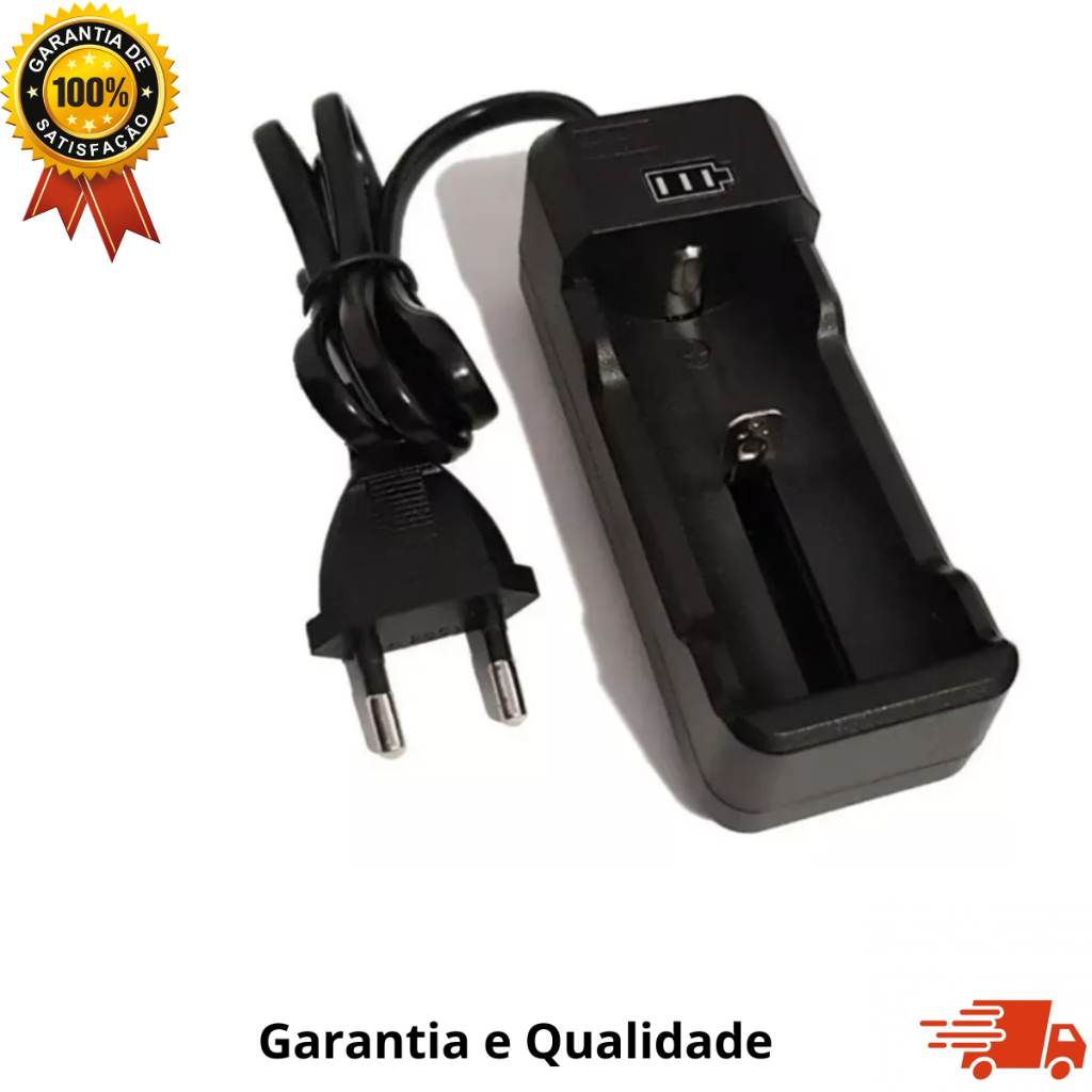 Carregador De Bateria 26650 Lanternas T9 X900 T12