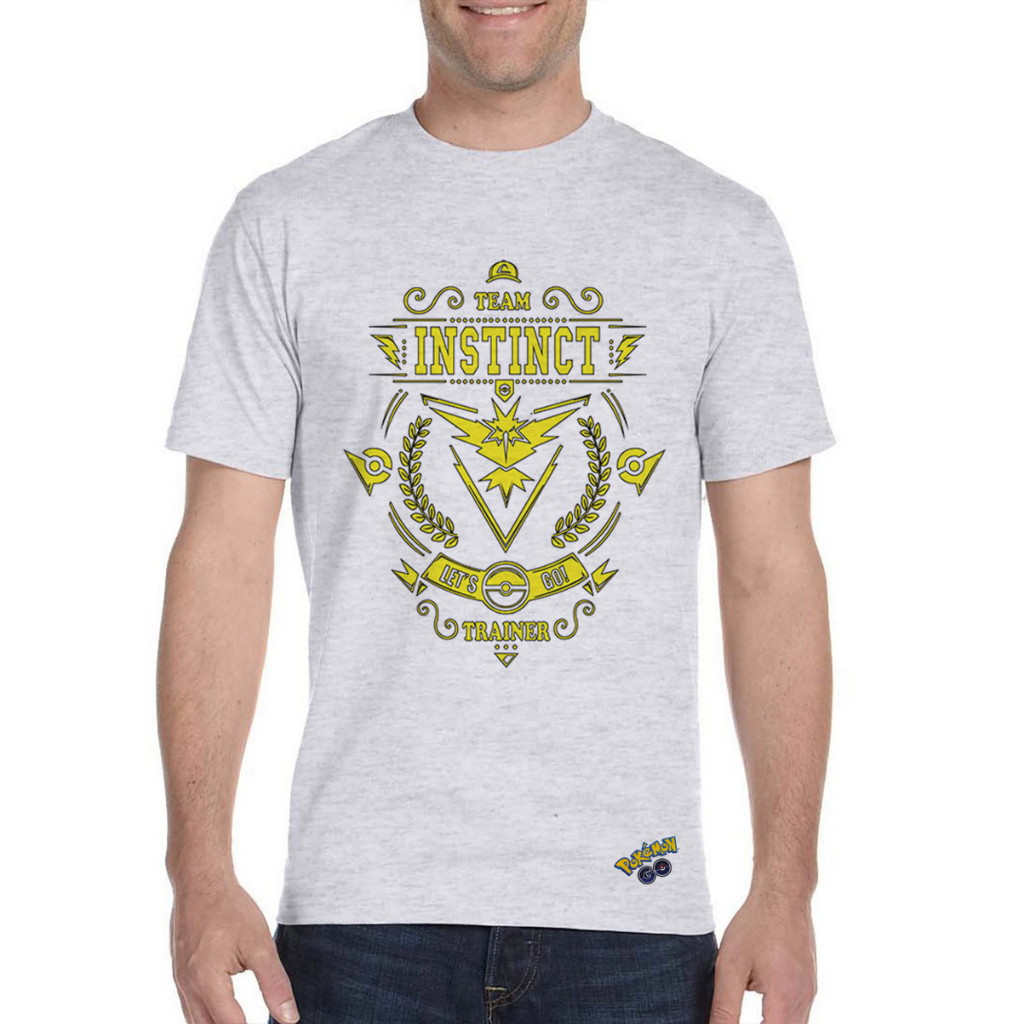 Camiseta e Babylook Camisa, Pokemon, Pokemon Go, Team Instinct, Jogo