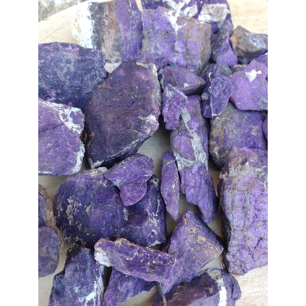 Pedra Bruta de Purpurita - PEQUENAS