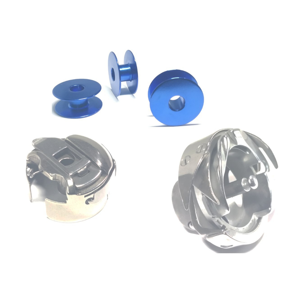 Kit Lançadeira Caixa e Bobina Singer Zig Zag 20U 5Pcs
