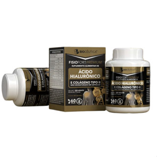 Fisiofort Premium Suplemento Alimentar de Ácido Hialurônico e Colágeno Tipo II
