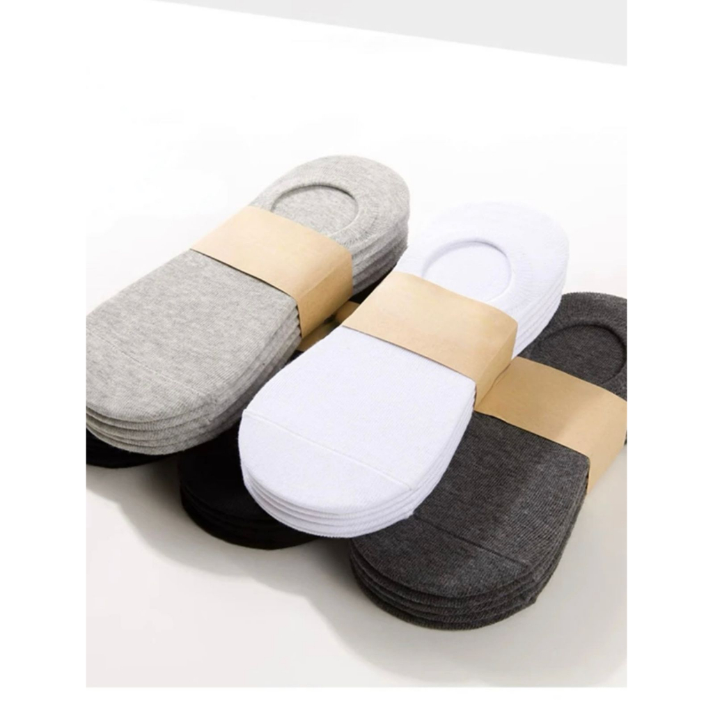 Meia Sapatilha Invisível Unissex 35-42 com 6, 12 ou 18 Pares em Oferta na Shopee