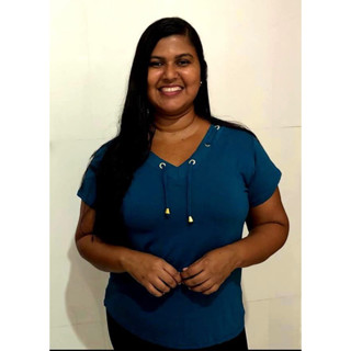 BLUSA EM VISCOLYCRA FEMININA