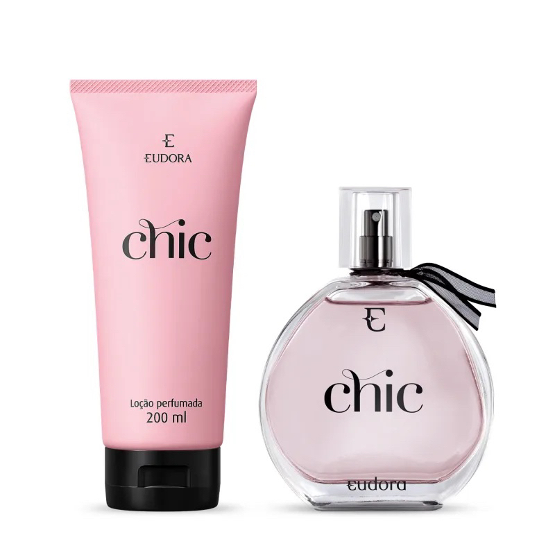 Chic: Desodorante Colônia 95ml + Loção Corporal 200ml
