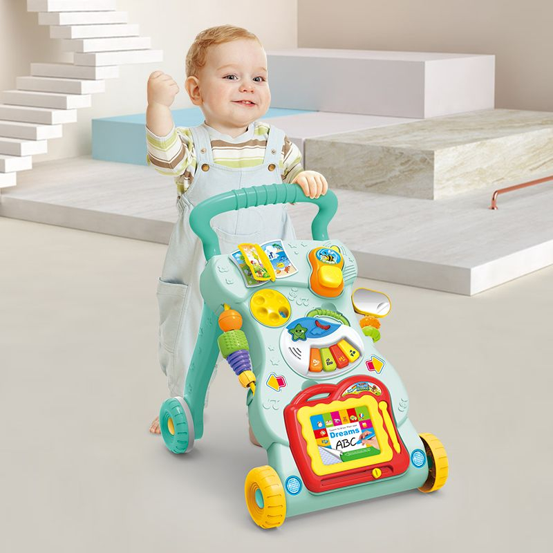 Andador Musical Com Atividades Interativas verde
