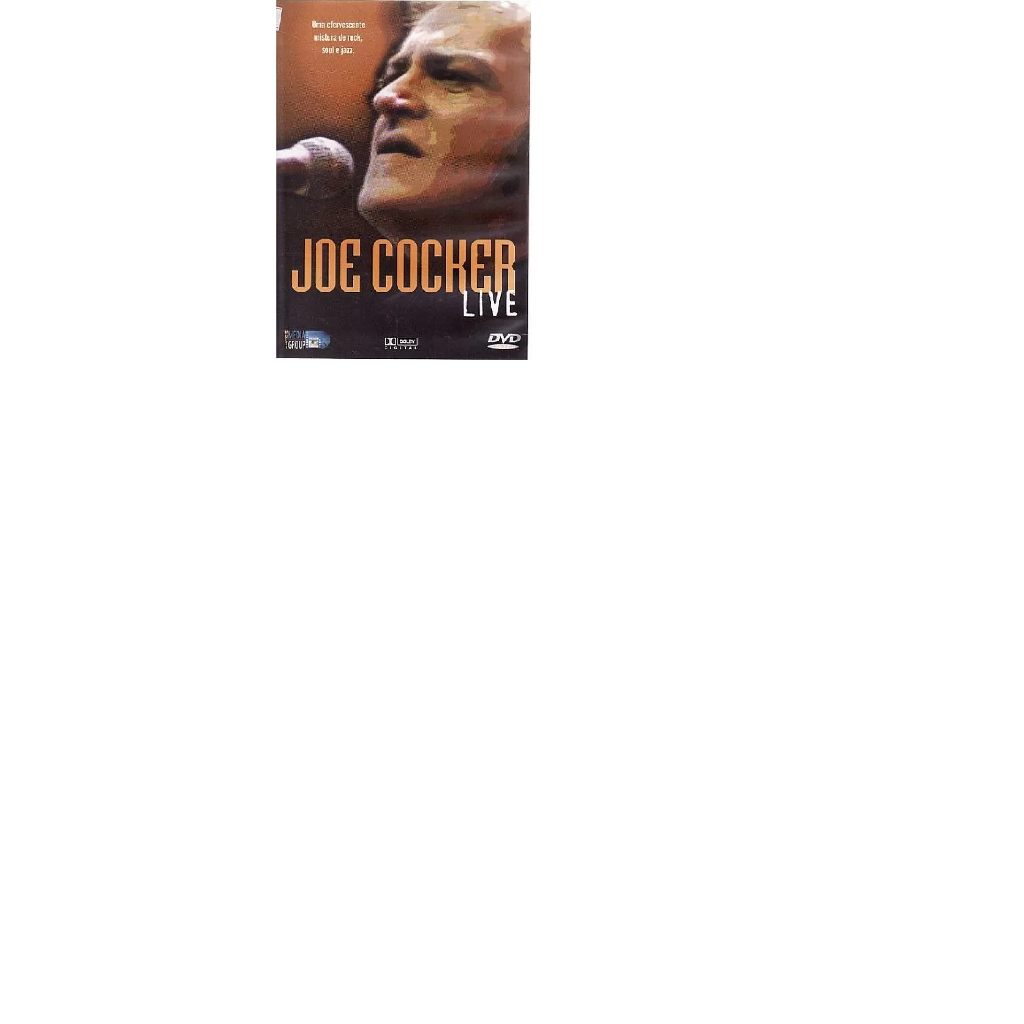 dvd joe cocker live  lacrado
