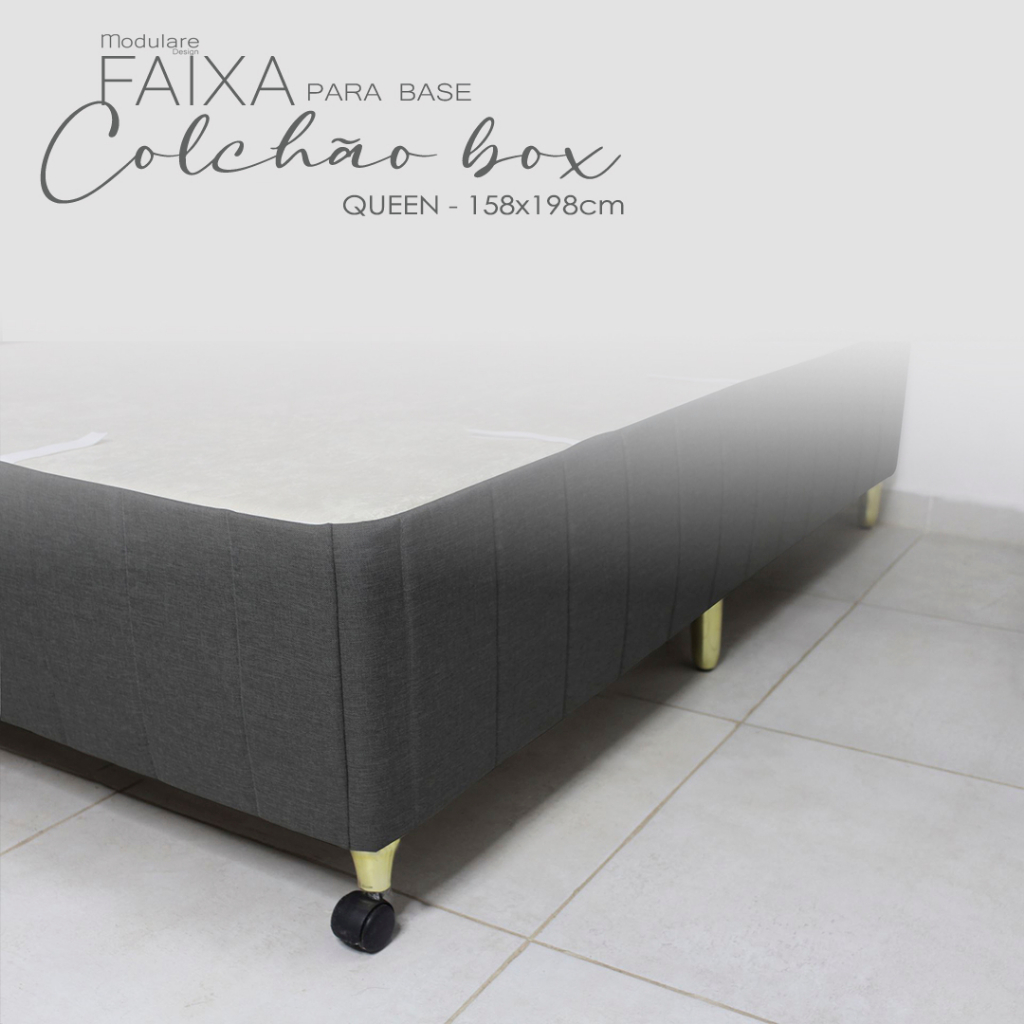 Faixa para Base Box Queen 158x198cm