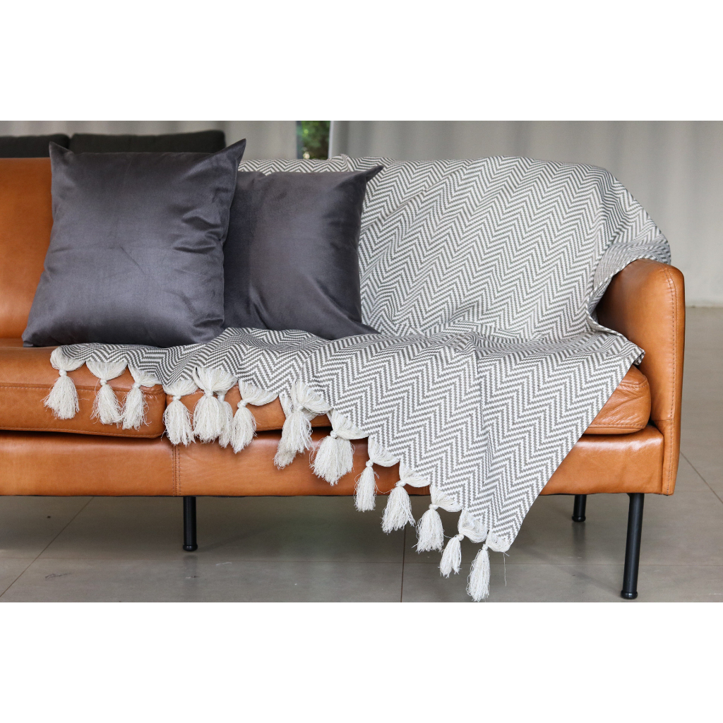 Manta protetora de sofá em Jaccard elegante 1,40x1,80