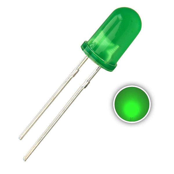 5 Leds 5mm Verde para Arduíno em Oferta na Shopee