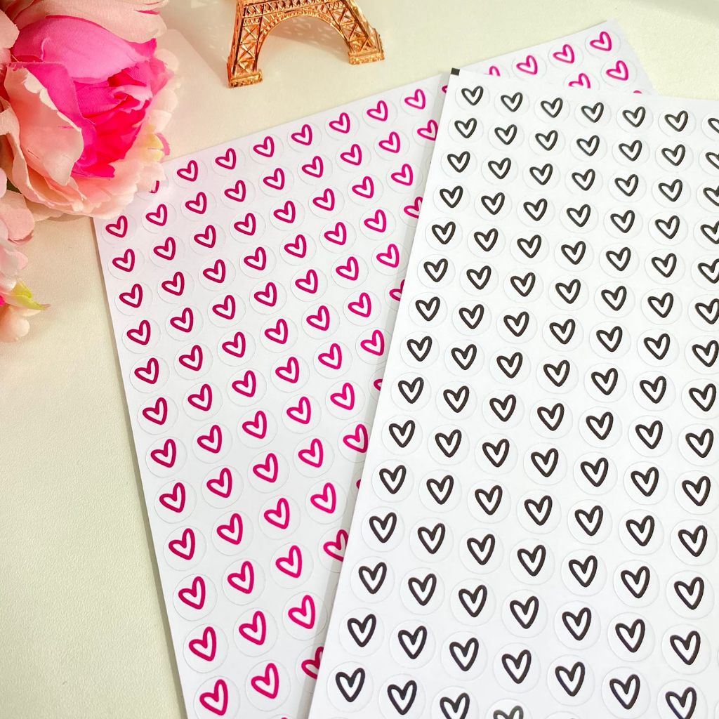 Mini Adesivo Para Cartão Fidelidade - 140 unidades em Oferta na Shopee