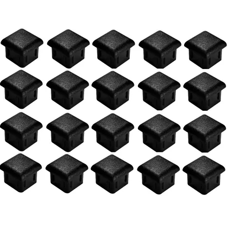 Ponteira Interna 25 x 25 Pé De Cadeira Quadrada Conjunto 6 Uni