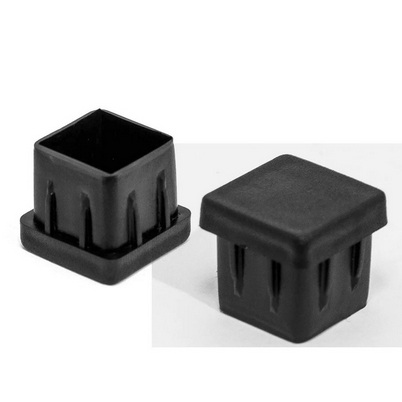 Ponteira Interna 25 x 25 Pé De Cadeira Quadrada Conjunto 20 Uni