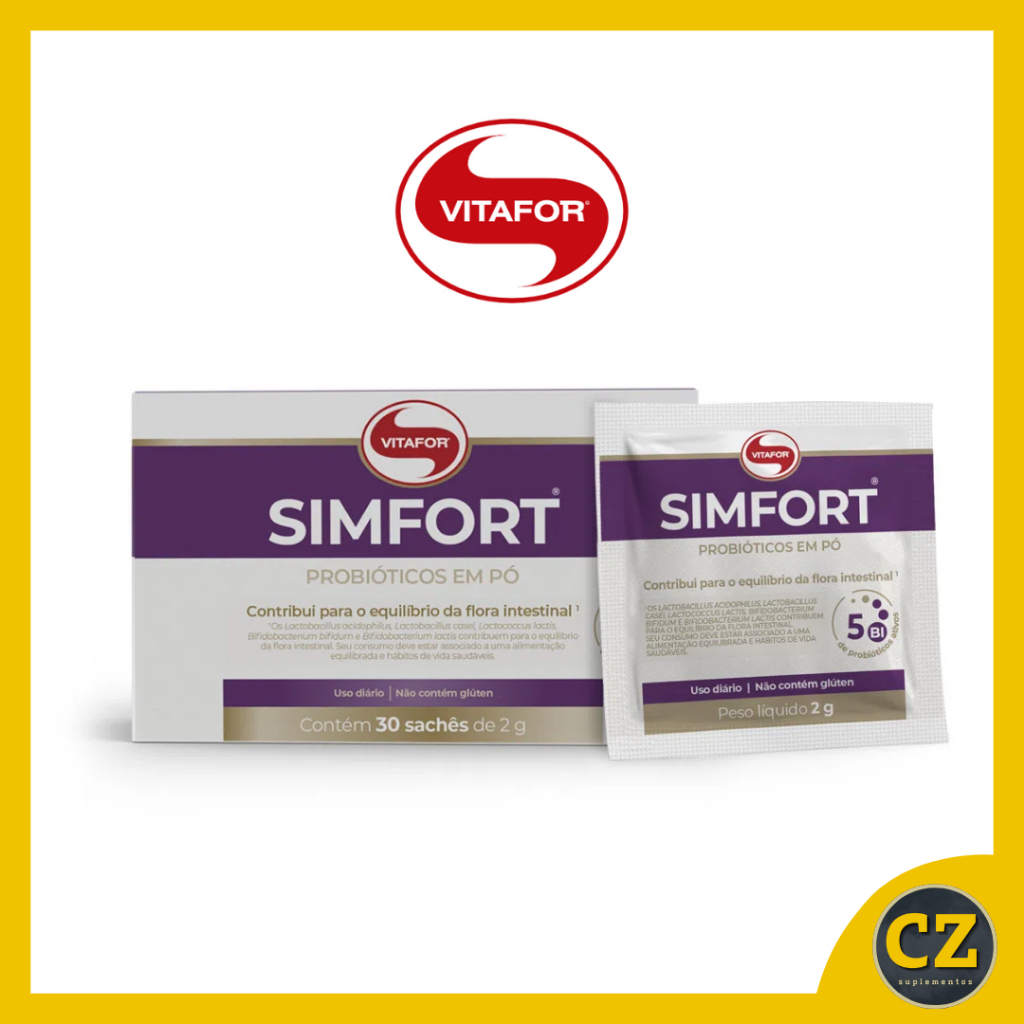 Simfort 2g 30 Sachês (60g) - Vitafor