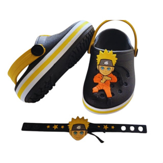 Sandália Naruto Babuche infantil de menino com pulseira chinelo infantil masculino em Oferta na Shopee
