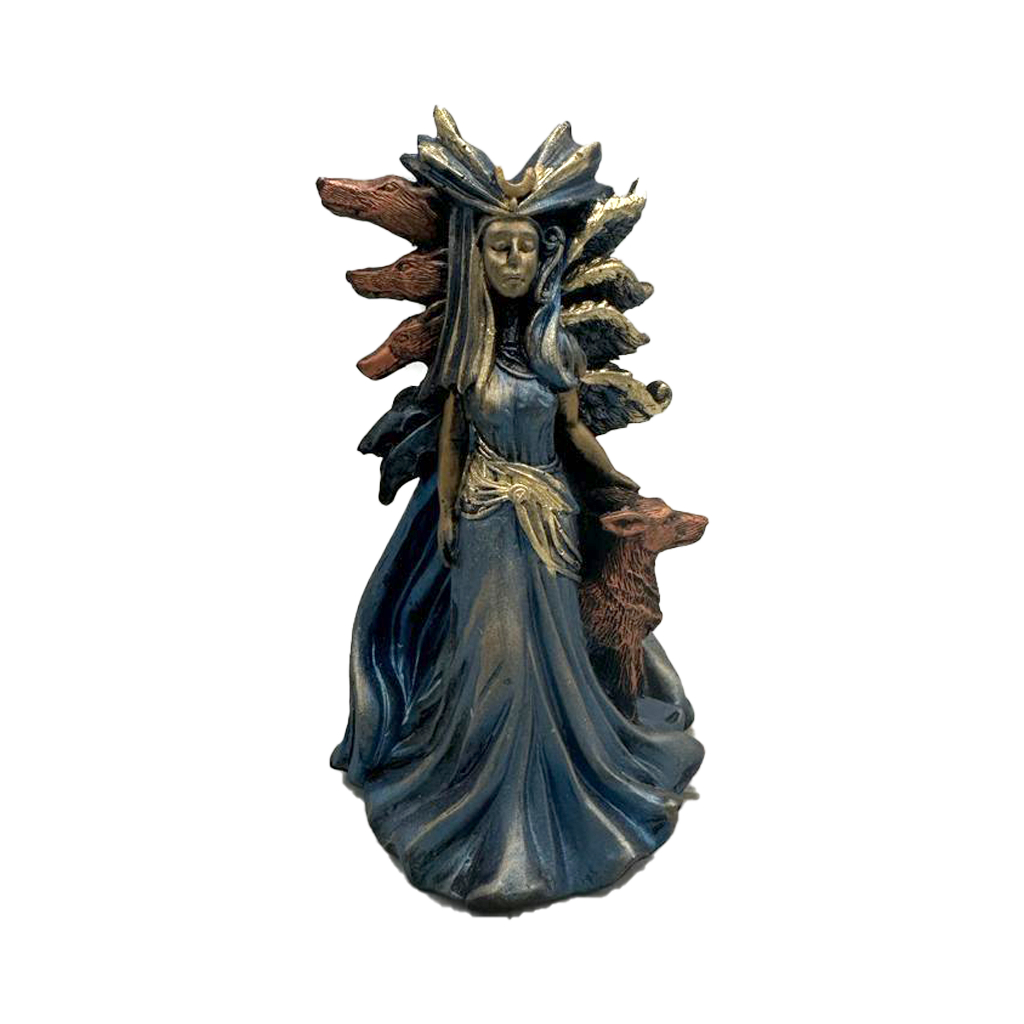 Deusa Hecate Hekate Hécate Wicca 15cm Az Exclusivo