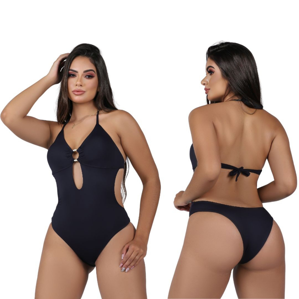 Maiô Com Bojo Praia Verão Modelo Liso Promoção em Oferta na Shopee