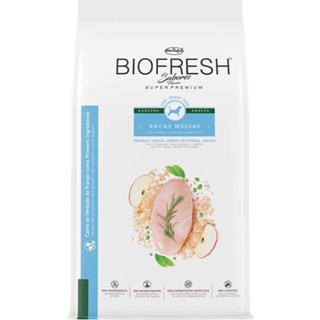 Ração Biofresh Cães Adultos Raças Medias Frango 10kg em Oferta na Shopee