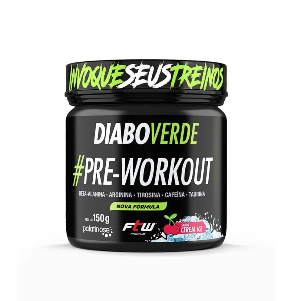 Diabo Verde Pré Treino 150g - FTW