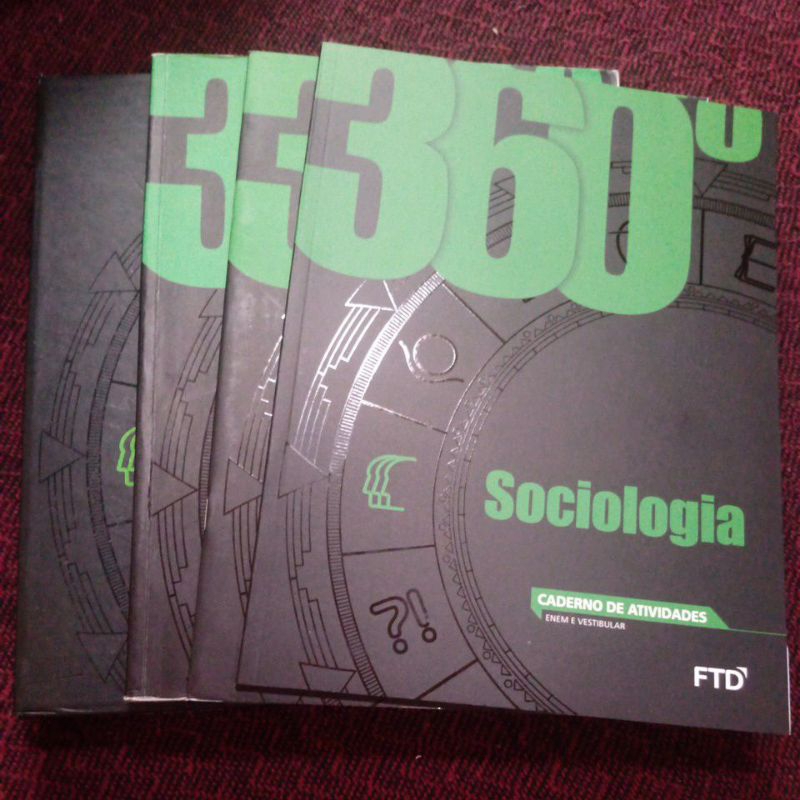 360 Sociologia livro do aluno usado