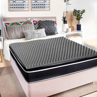Colchonete Queen D33 Casca De Ovo Caixa De Ovo Hospitalar em Oferta na Shopee