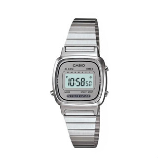 Relógio Linha Premium Estilo Casio mini A670w Retrô Prata Unissex.