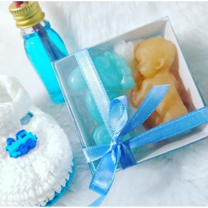Bebê com Pezinho e Letra na Caixa | Lembrancinha Personalizada Chá de Bebe Maternidade
