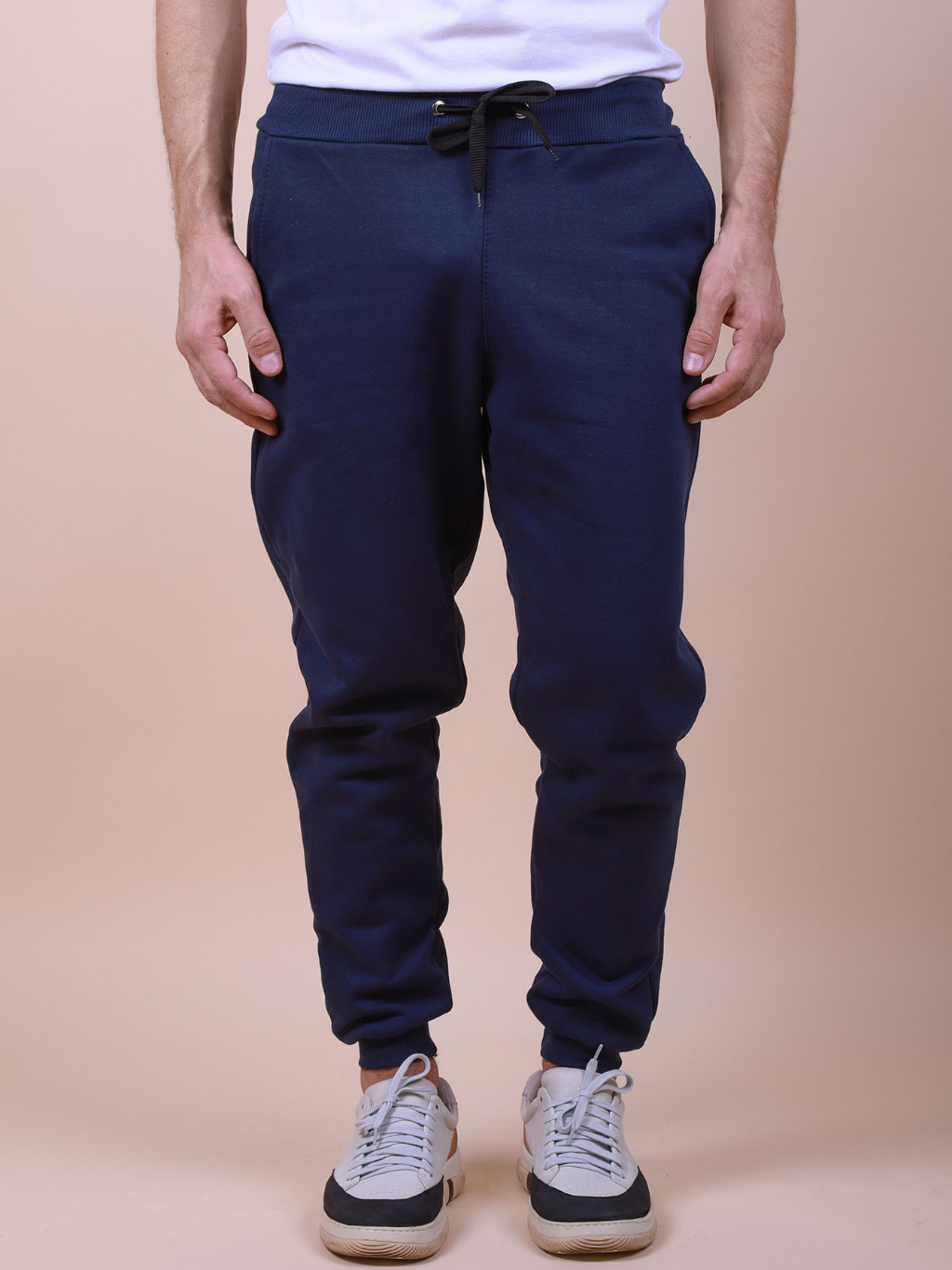 Calça Moletom Unissex Skinny Slim Sport Luxo A Pronta Entrega Com Bolsos na Frente e Atras
