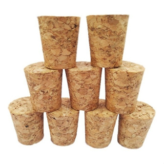 Rolha Cortiça 27x23x19 Litro Pcte Com 100 Unidades Conicas em Oferta na Shopee