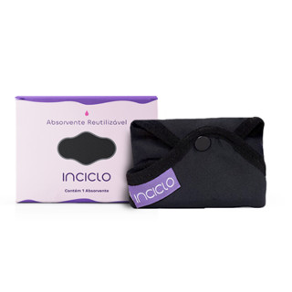 Absorvente Reutilizável Inciclo - Preto