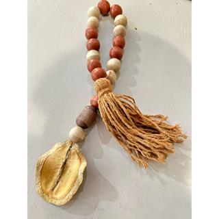 Colar de mesa de bolinha mesclado terroso 60 cm em Oferta na Shopee