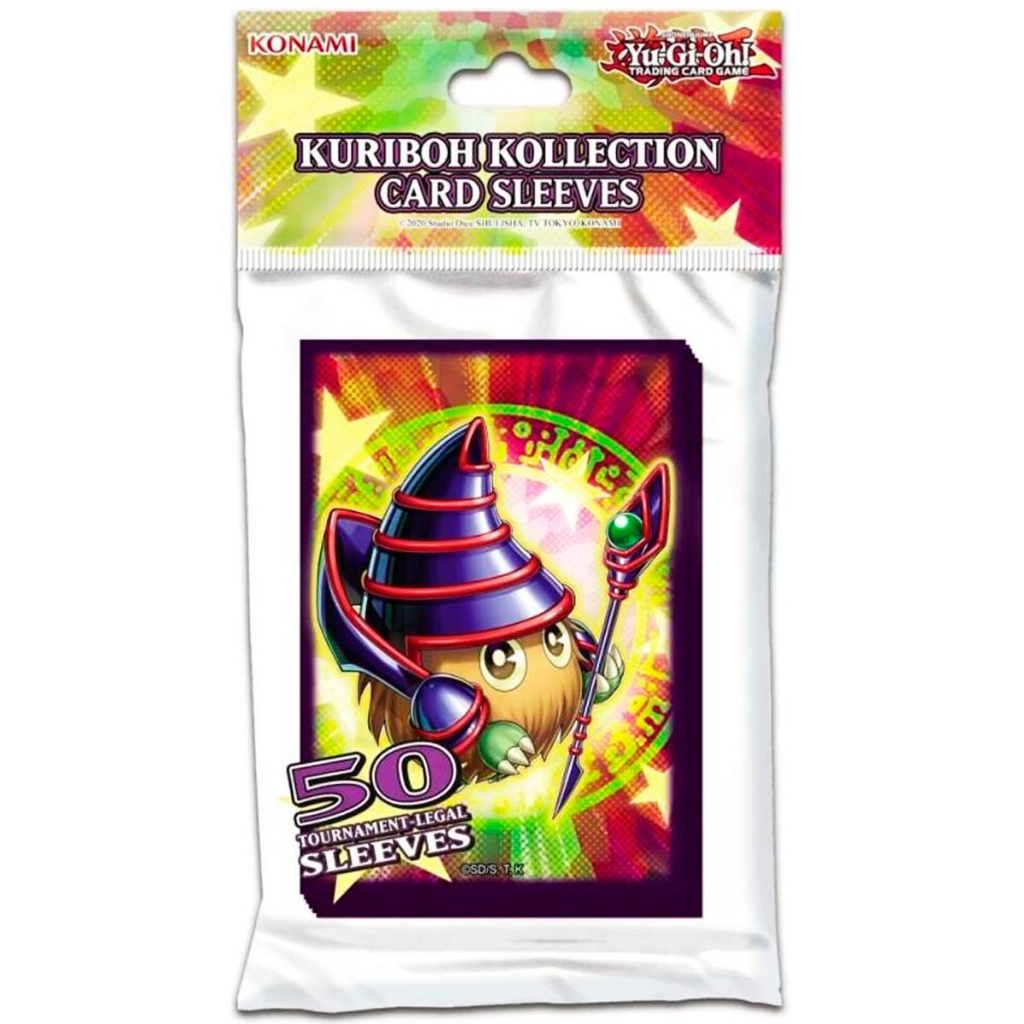 Yugioh Sleeves Kuriboh Small 50 Protetores Cartas Konami Oficial