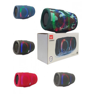Eletrônicos Caixa de Som Charge 5 E5 com LED RGB light Mini Portátil Alto Falante potente linda