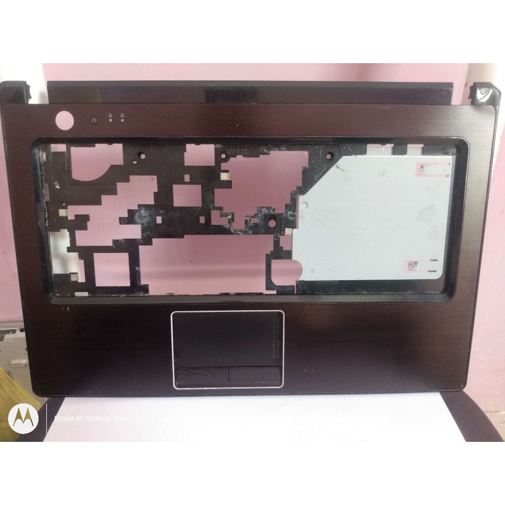 Base Superior Da Carcaça Notebook Lenovo G470 G475 Em Bom Estado