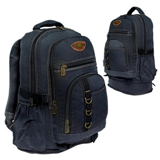 Mochila De Lona 60 Litros Com Zíper Expansor Super Reforçada