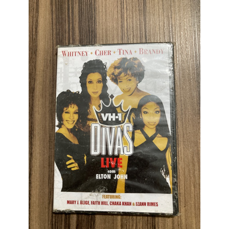 DVD: Divas Live com Elton John - Whitney, Cher, Tina, Brandy