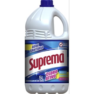 Agua Sanitária Cloro Ativo Suprema 5 Litros - 1 unidades